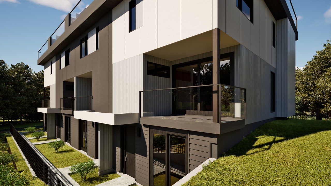 Rear elevation detail